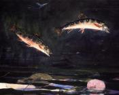 温斯洛 荷默 : Leaping Trout